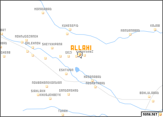 map of Allāhī