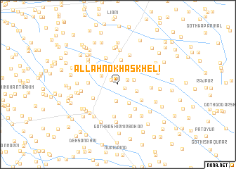 map of Allāhno Khāskheli