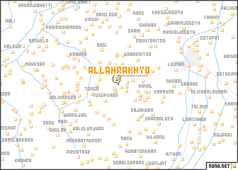 map of Allāhrakhyo