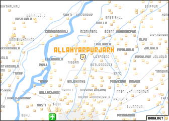 map of Allāh Yārpur Jarh