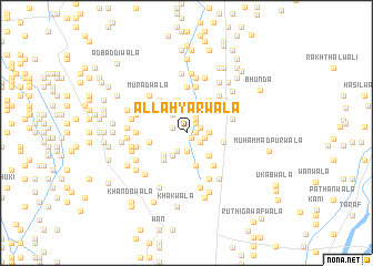 map of Allāh Yārwāla
