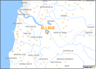 map of Allaka