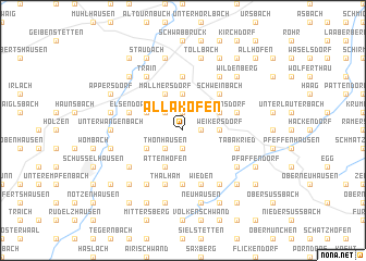 map of Allakofen