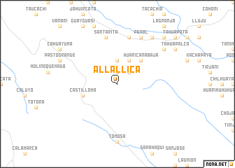 map of Allallica