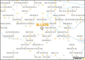 map of Alland