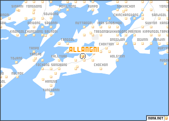 map of Allang-ni