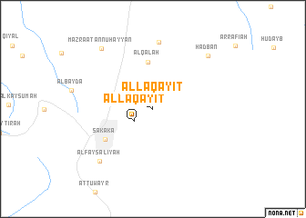 map of Al Laqayit