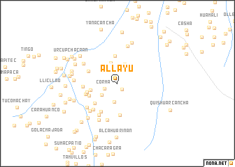 map of Allayu