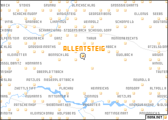 map of Allentsteig