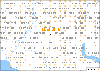 map of Allerding