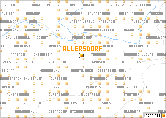 map of Allersdorf