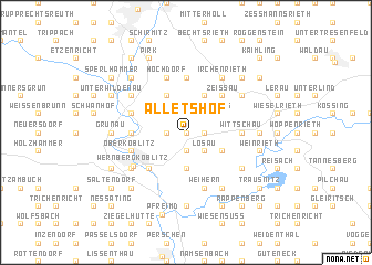 map of Alletshof