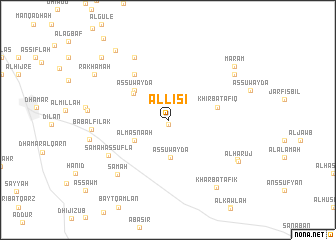 map of Al Lisī