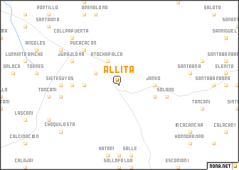 map of Allita