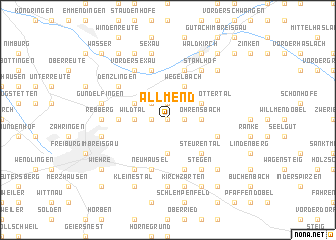 map of Allmend