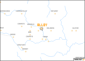 map of Alloy