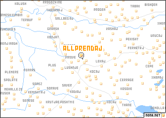 map of Allprendaj