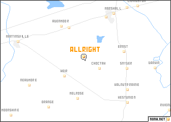 map of Allright