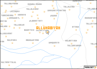 map of Al Luhābīyah