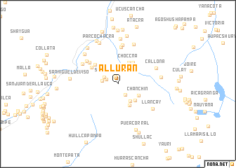 map of Allurán