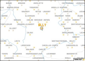 map of Ally