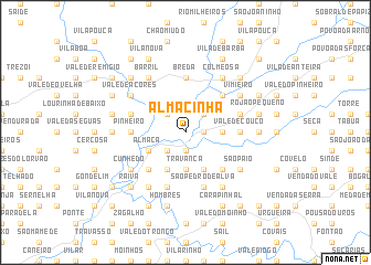 map of Almacinha