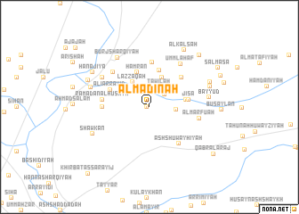 map of Al Madīnah