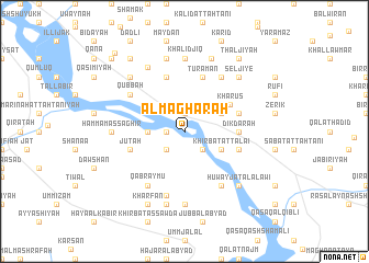 map of Al Maghārah