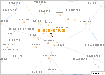 map of Al Maḩmūdīyah