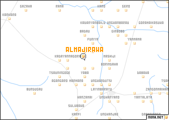 map of Almajirawa