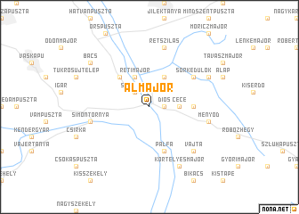 map of Almajor