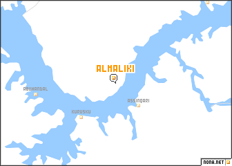 map of Al Mālikī