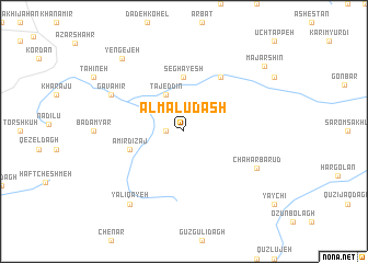 map of Ālmālū Dāsh