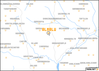 map of Almalū