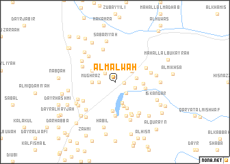 map of Al Malwah