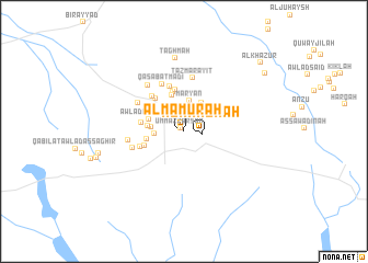 map of Al Ma‘mūrah