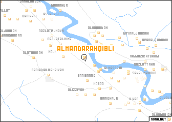 map of Al Mandarah Qiblī