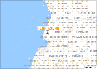 map of Al Manzilah