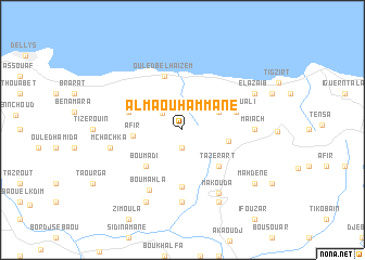 map of Alma Ou Hammane