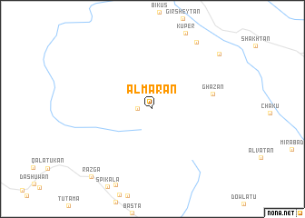 map of Ālmarān