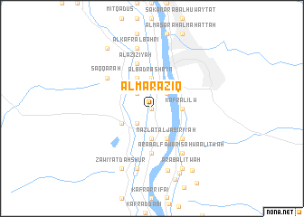 map of Al Marāzīq