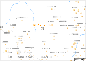 map of Al Masābigh