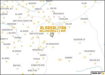 map of Al Masāliyah