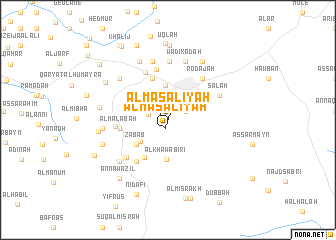 map of Al Masālīyah