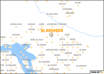 map of Al Masharaʼ