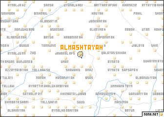 map of Al Mashtāyah