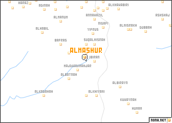 map of Al Mashur