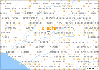 map of Al Matn