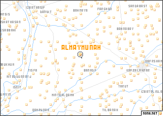 map of Al Maymūnah
