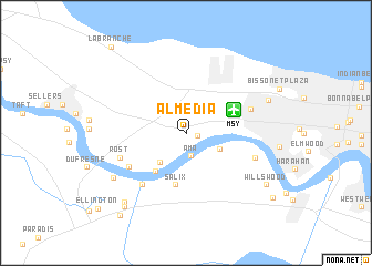 map of Almedia